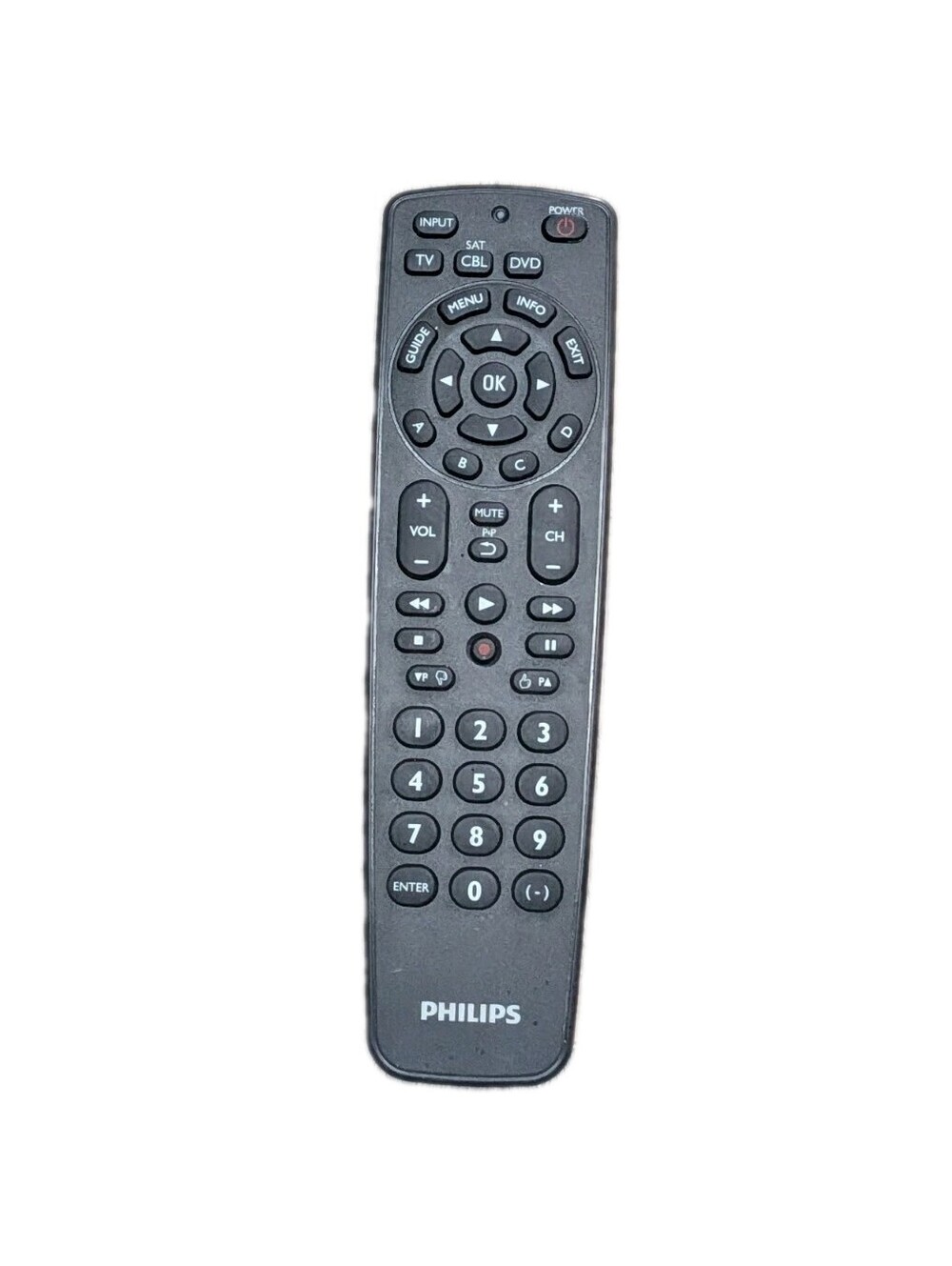 PHILIPS SRP2003/27 313923821851 Universal TV CBL DVD Remote Control